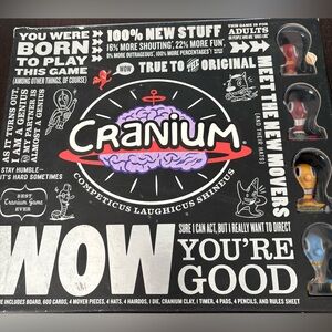 Cranium Board Game - Black Box with Colorful Logo
